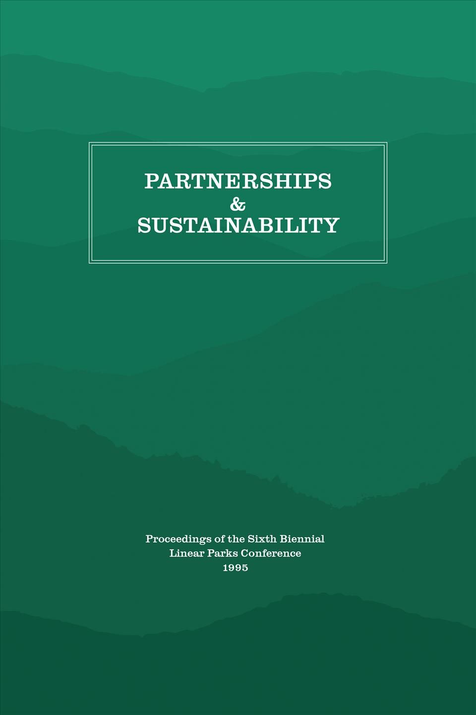 Partnerships and Sustainability By Appalachian Consortium Press