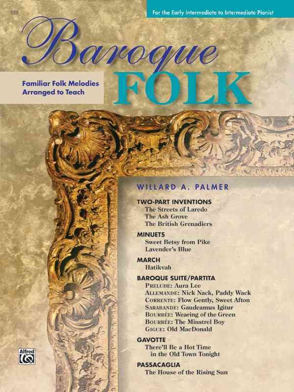 Baroque Folk By Willard A Palmer (other) 9781470619404 (Paperback)