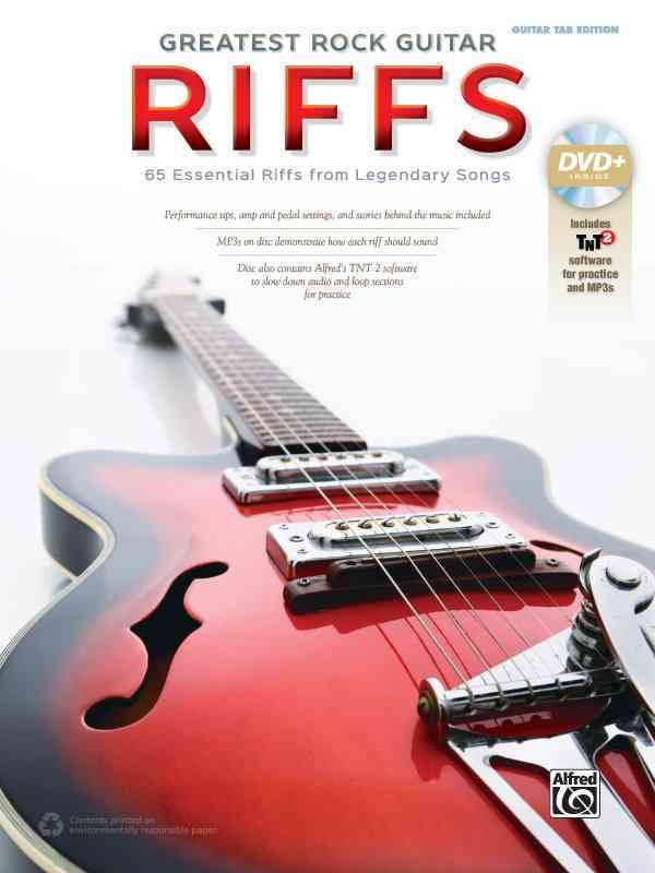 The Greatest Rock Guitar Riffs By Alfred Music (other) 9781470623425