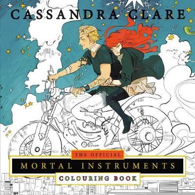 The Official Mortal Instruments Colouring Book By Cassandra Clare