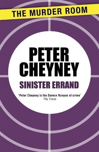 Sinister Errand By Peter Cheyney 9781471901799 (Paperback)