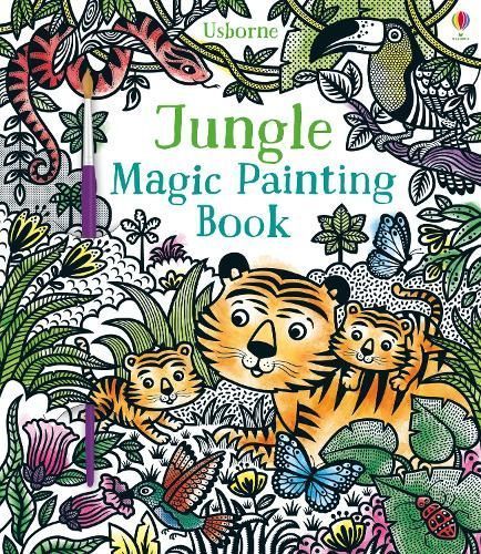 Jungle Magic Painting Book 9781474927499 (Paperback)