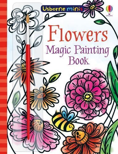 Flowers Magic Painting Book 9781474960038 (Paperback)
