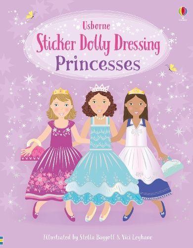 Sticker Dolly Dressing Princesses 9781474973380 (Paperback)