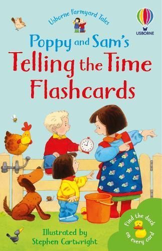 Poppy and Sam's Telling the Time Flashcards 9781474985871 (Cards)