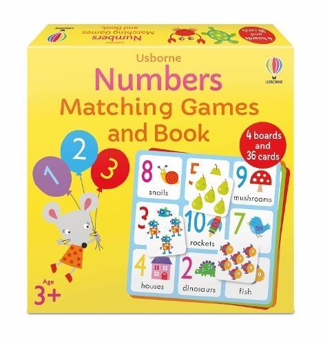 Numbers Matching Games and Book 9781474998130 (Game)