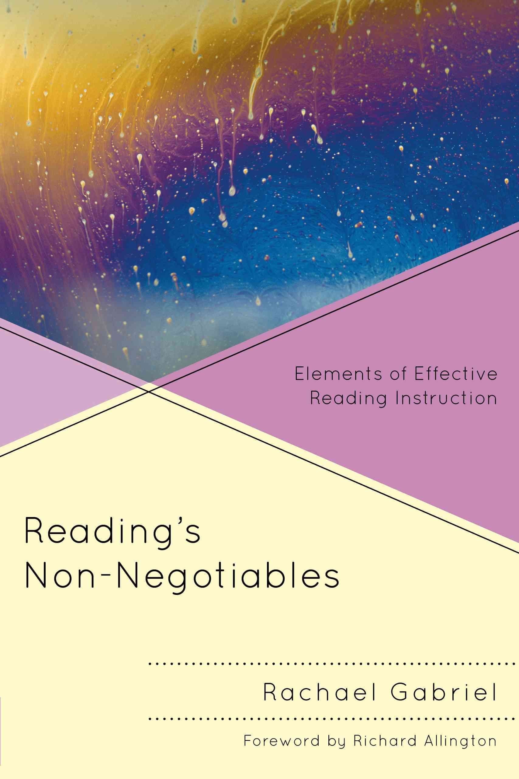 Reading's Non-Negotiables By Rachael Gabriel 9781475801163 (Paperback)