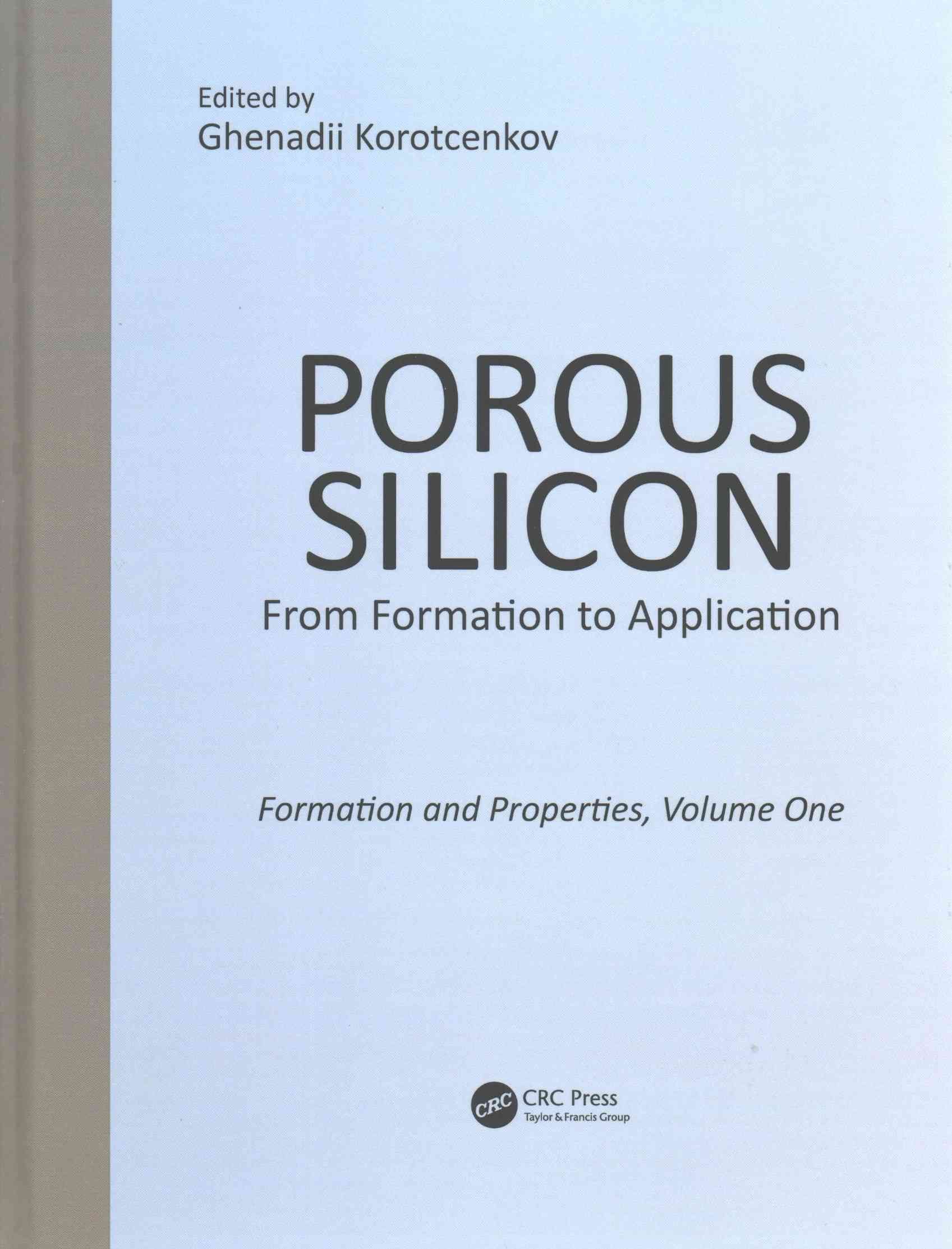 Porous Silicon By Ghenadii Korotcentkov (editor) 9781482264548