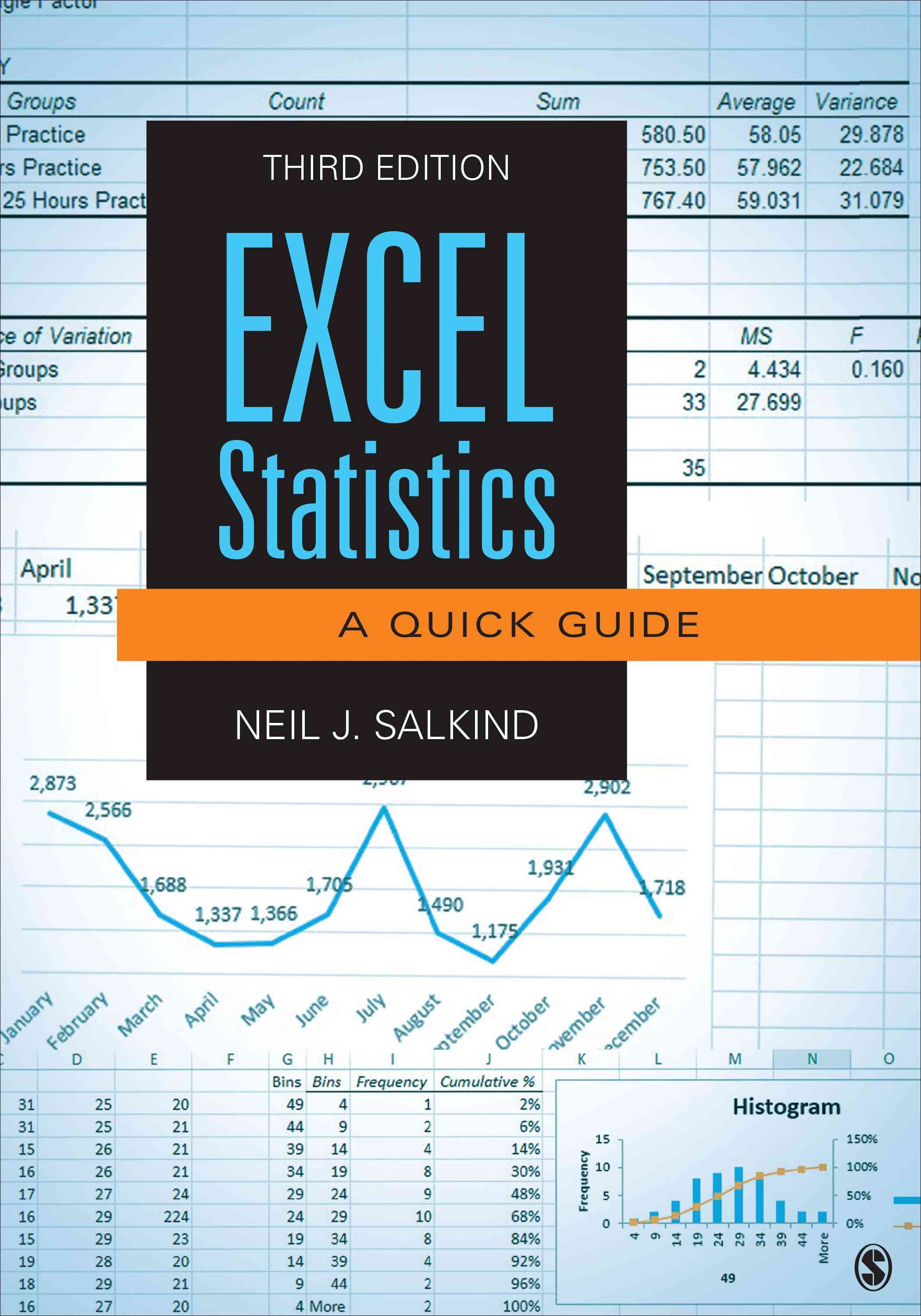 Excel Statistics By Neil J. Salkind 9781483374048 (Paperback)