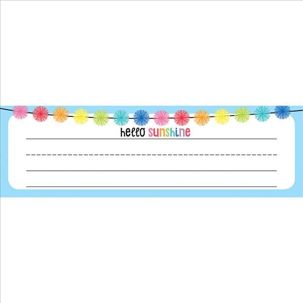 Hello Sunshine Name Plates By Melanie Ralbusky (illustrator)
