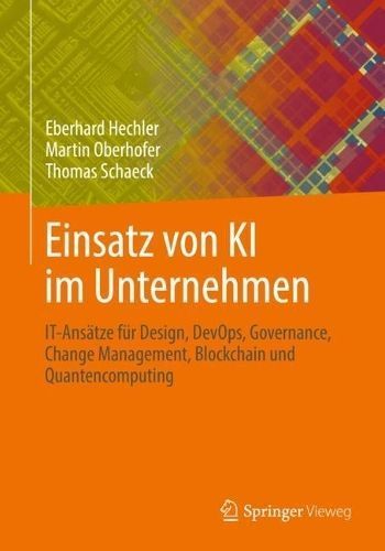 Einsatz Von KI Im Unternehmen 9781484295656 (Paperback)