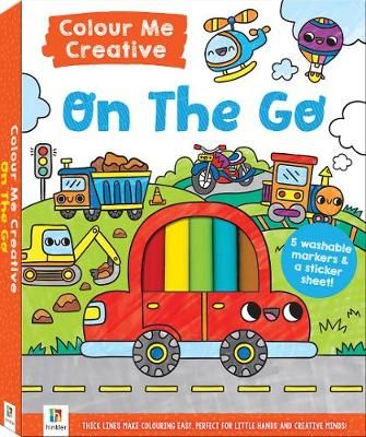 Colour Me Creative: On the Go By Hinkler Pty Ltd 9781488916618