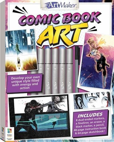 Art Maker: Comic Book Art By Hinkler Pty Ltd 9781488923043 (Paperback)