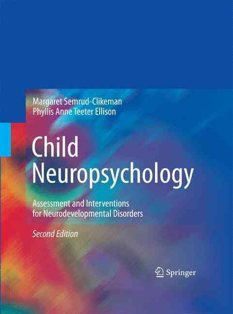 Child Neuropsychology 9781489982773 (Paperback)