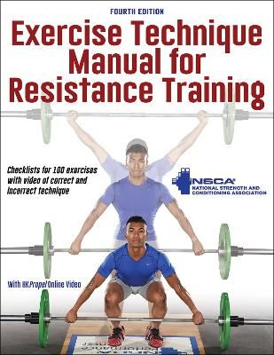 Exercise Technique Manual for Resistance Training 9781492596998