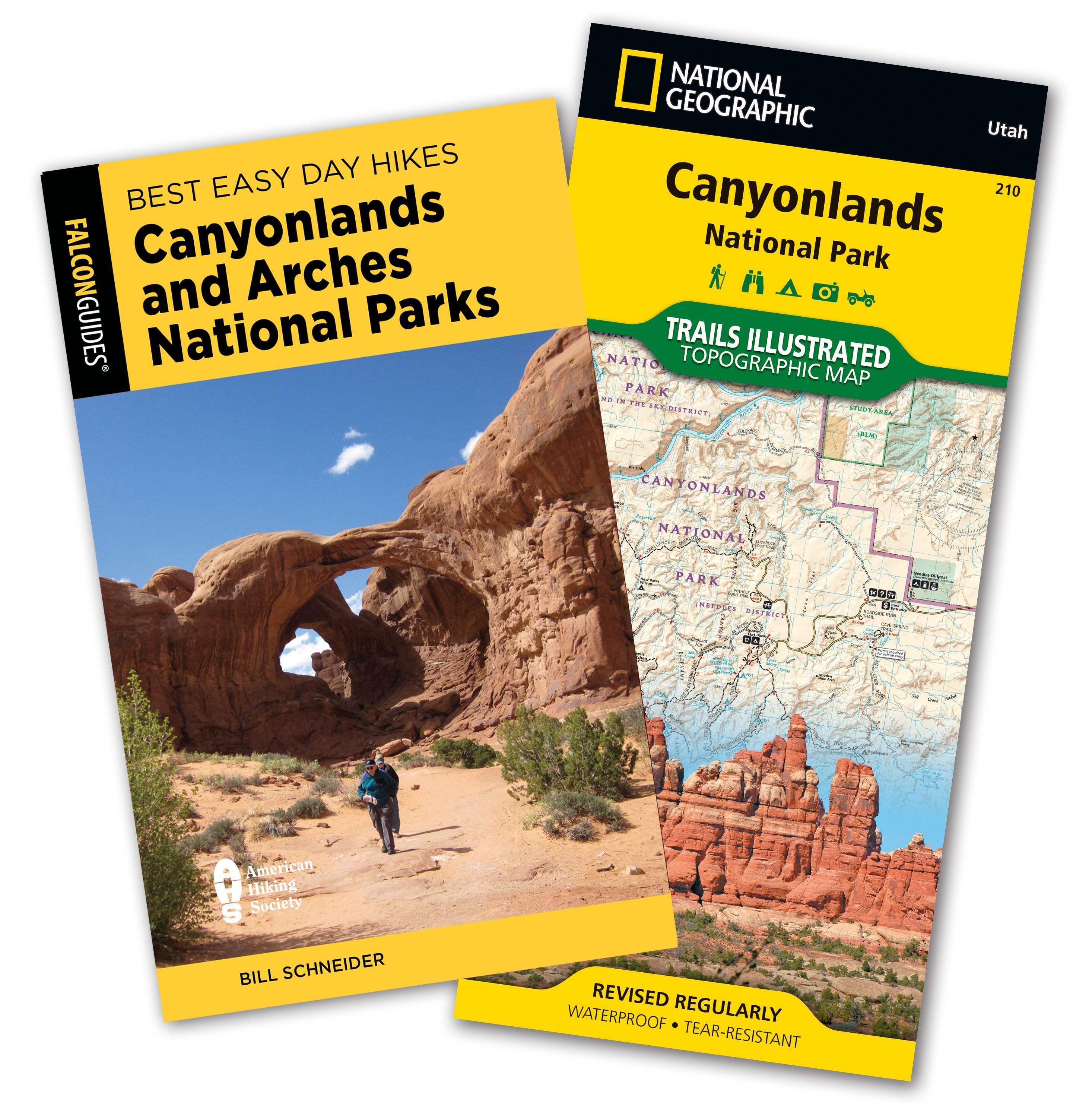 Best Easy Day Hiking Guide and Trail Map Bundle By Bill Schneider