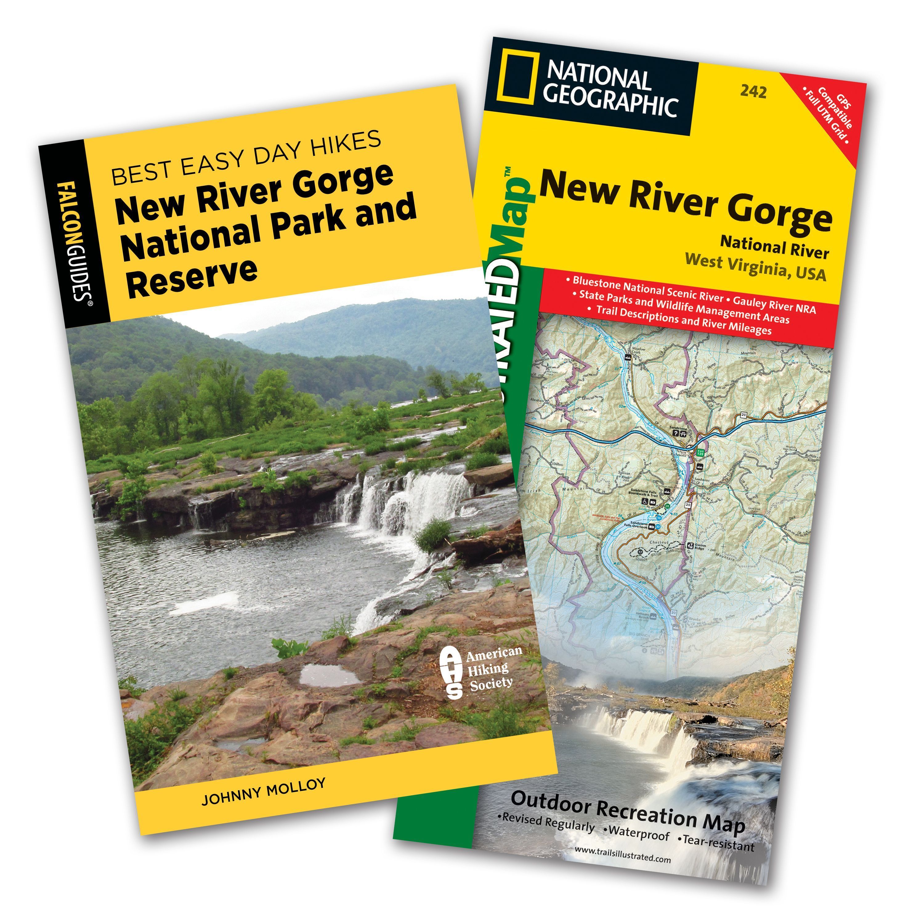 Best Easy Day Hiking Guide and Trail Map Bundle By Johnny Molloy