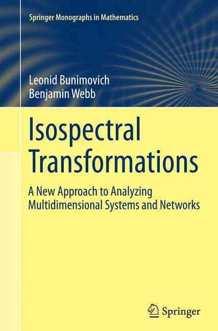 Isospectral Transformations By Leonid Bunimovich, Benjamin Webb