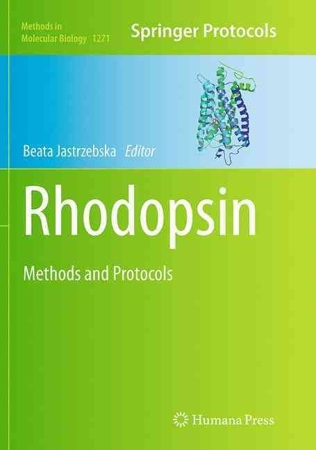 Rhodopsin By Beata Jastrzebska (editor) 9781493949366 (Paperback)