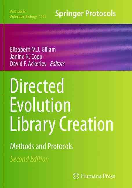 Directed Evolution Library Creation 9781493953295 (Paperback)