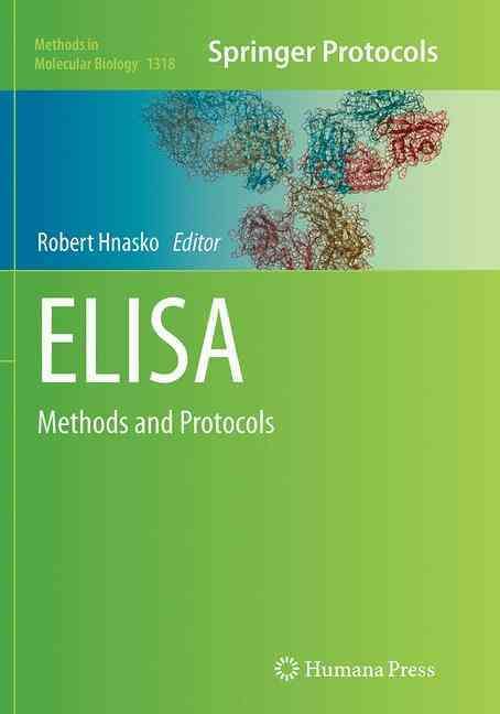 ELISA By Robert Hnasko (editor) 9781493953851 (Paperback)