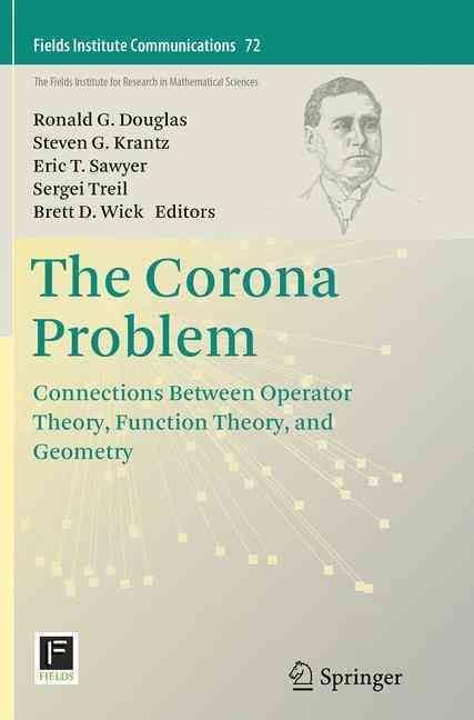 The Corona Problem 9781493956012 (Paperback)