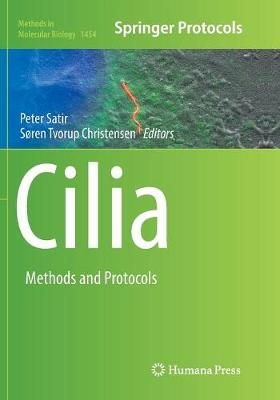 Cilia : Methods and Protocols By Satir, Peter 9781493981397