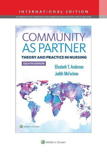 Community as Partner By Elizabeth T. Anderson, Judith M. McFarlane