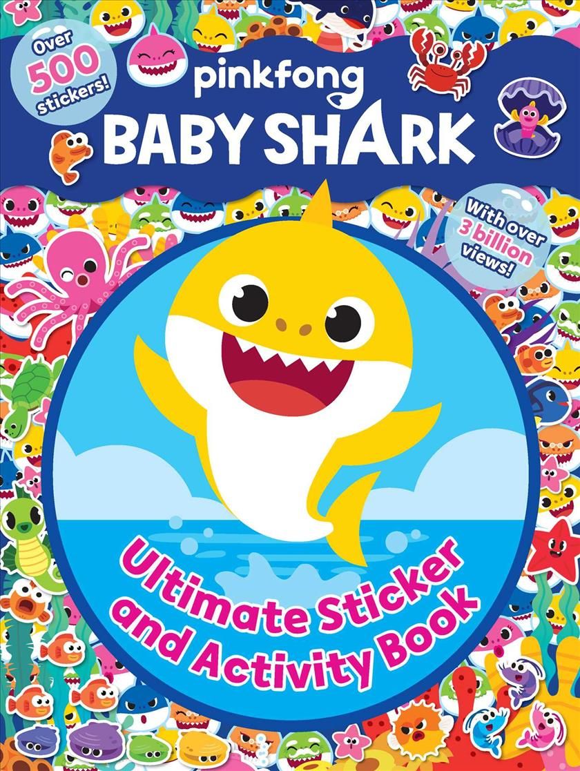 Baby Shark: Ultimate Sticker and Activity Book By Pinkfong (Paperback)