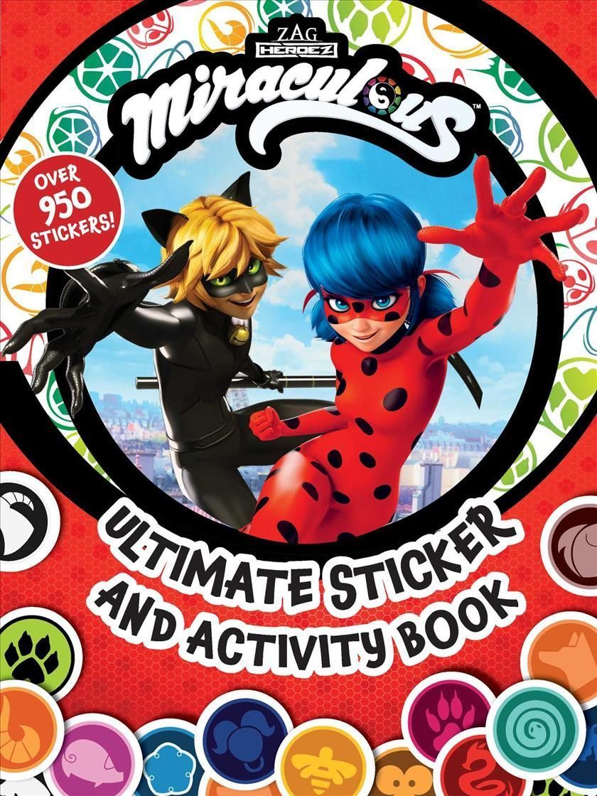Miraculous: Ultimate Sticker and Activity Book By Buzzpop (Paperback)