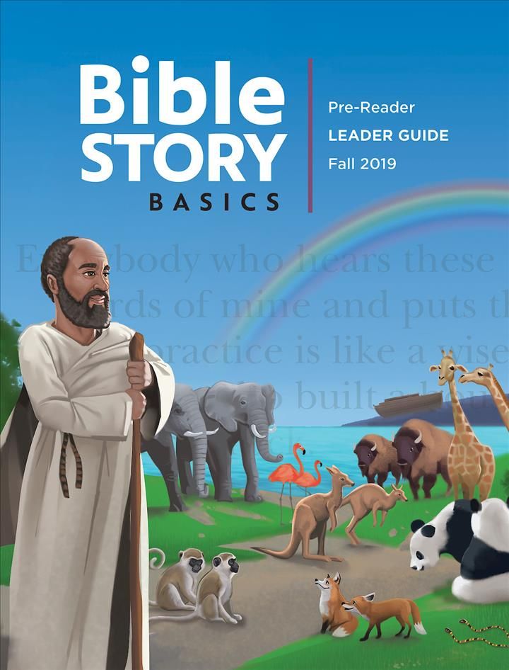 Bible Story Basics Pre-Reader Leader Guide Fall 2019 9781501882555