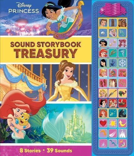 Disney Princess Sound Storybook Treasury By PI Kids 9781503764071