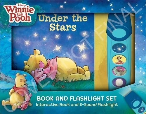 Disney Winnie the Pooh: Under the Stars Book and 5-Sound Flashlight Set