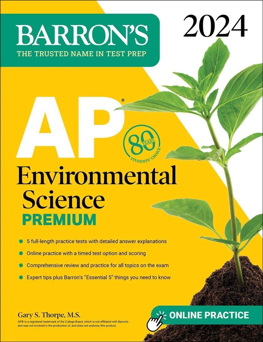 AP Environmental Science Premium, 2024 By Gary S. Thorpe 9781506288062