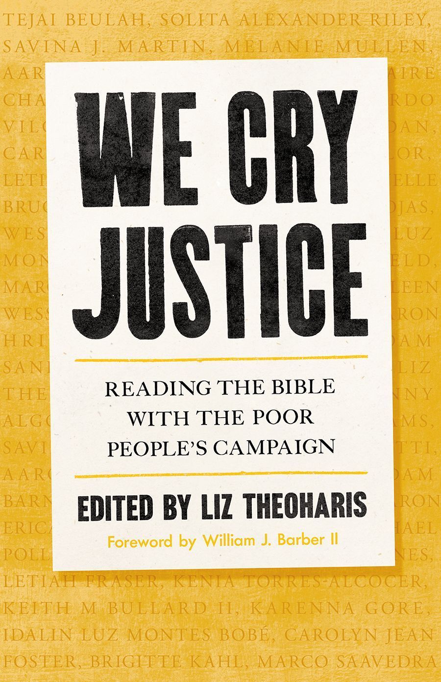 We Cry Justice By Liz Theoharis 9781506473642 (Paperback)