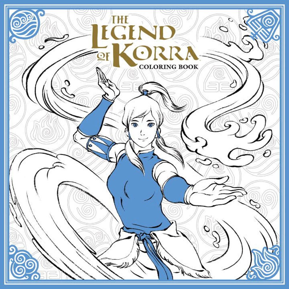 The Legend of Korra Coloring Book By NICKELODEON 9781506702469