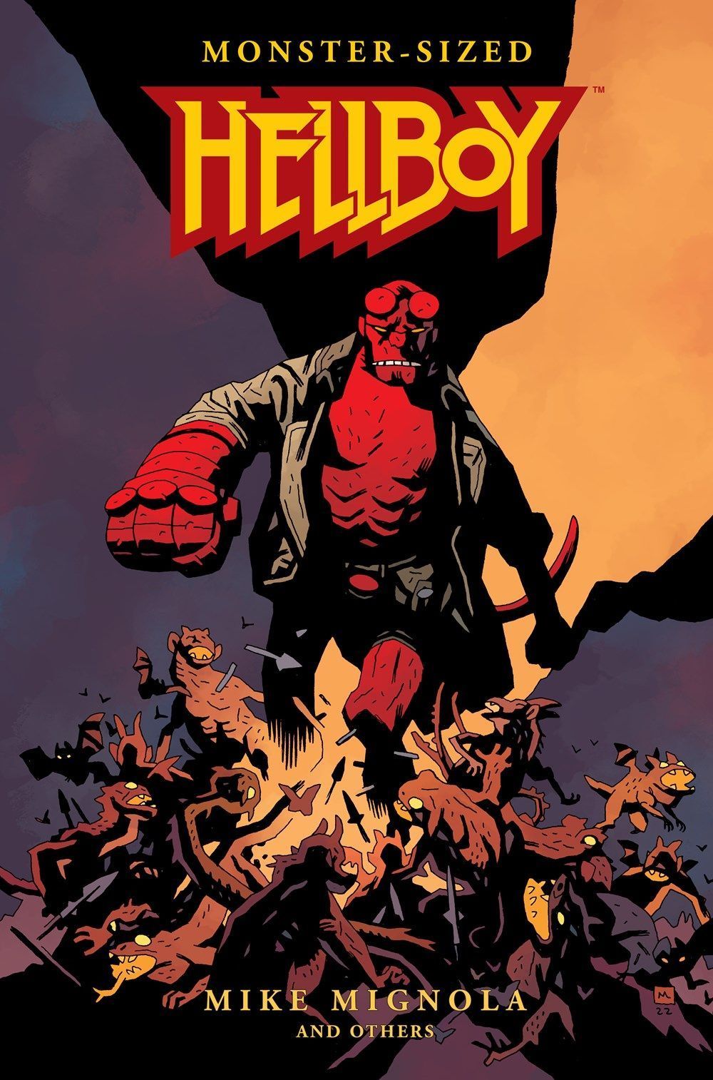 Monster-Sized Hellboy By Mike Mignola 9781506735054 (Hardback)