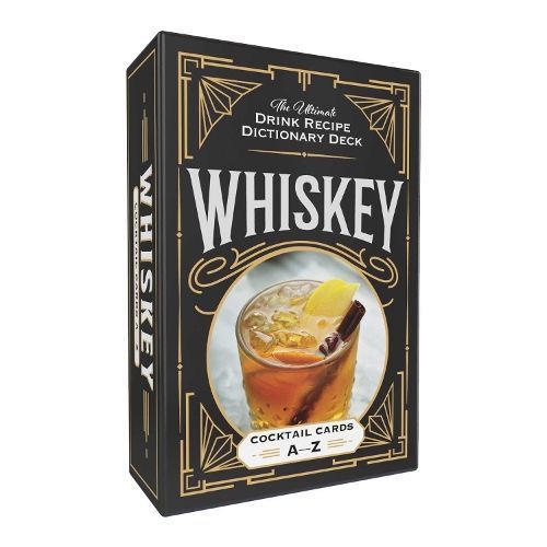 Whiskey Cocktail Cards A-Z By Adams Media 9781507221419 (Cards)
