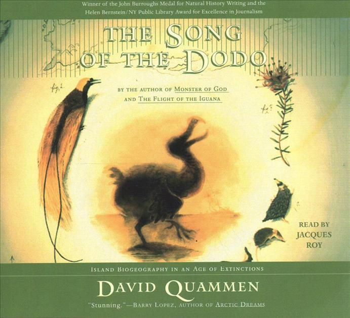 Song of the Dodo By Quammen 9781508283249 (CD-Audio)
