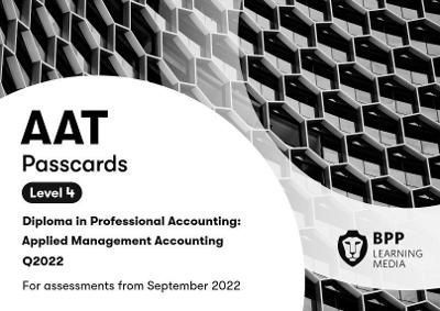 AAT Applied Management Accounting By BPP Learning Media 9781509740307