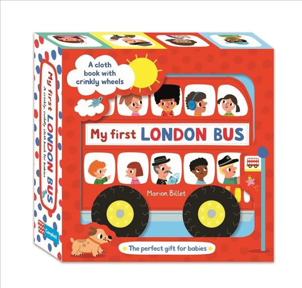 My First London Bus Cloth Book By Marion Billet 9781509881932