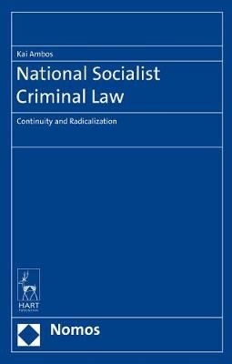 National Socialist Criminal Law 9781509936786 (Hardback)