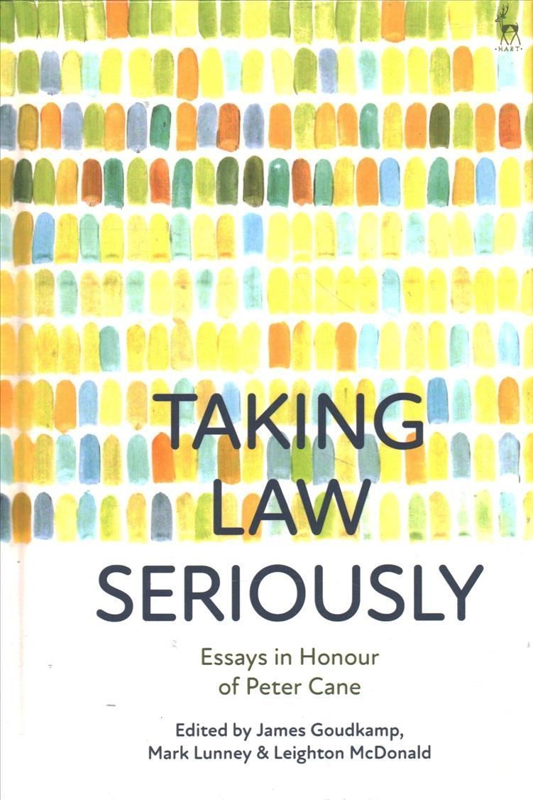 Taking Law Seriously 9781509940721 (Hardback)