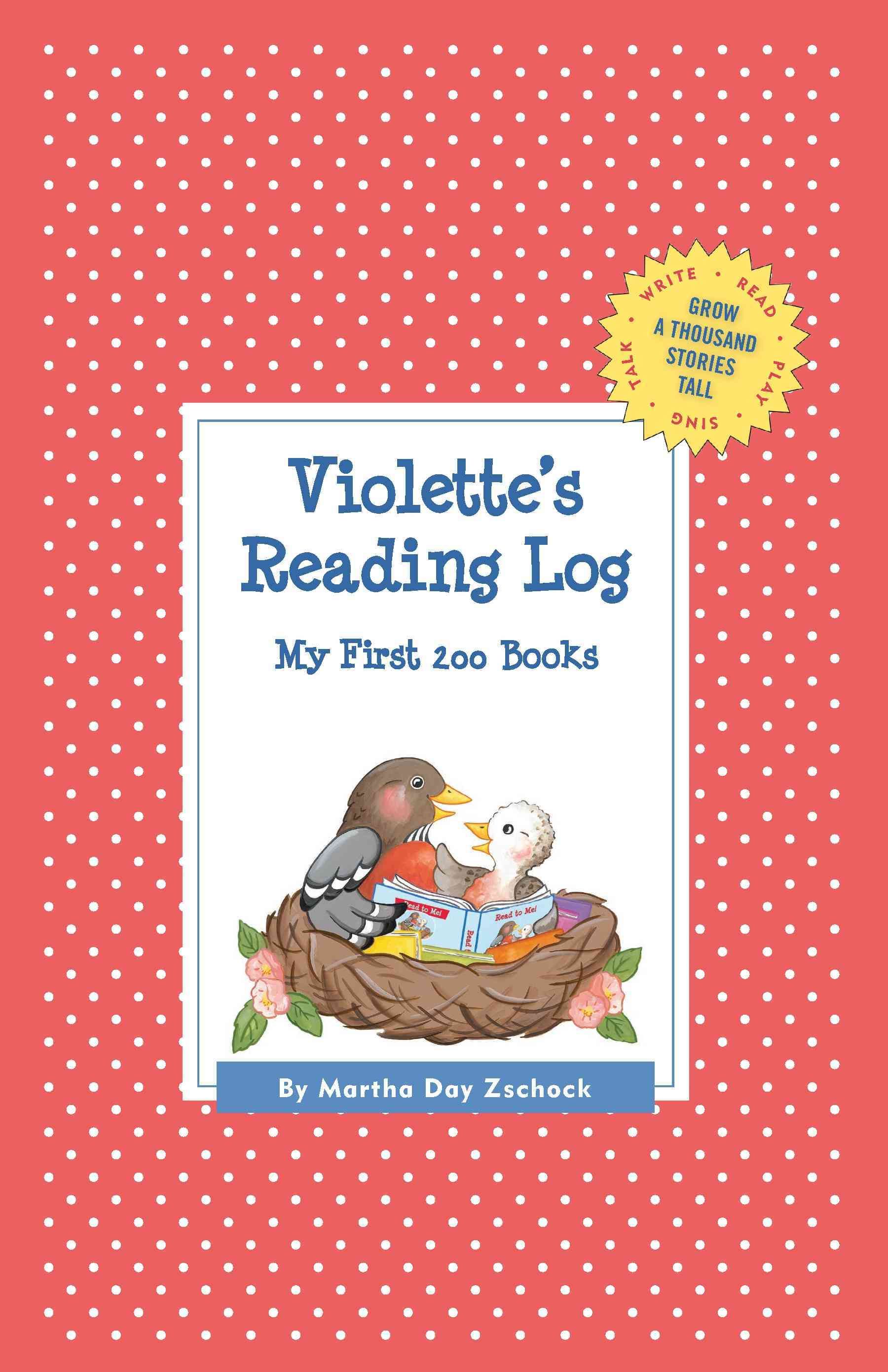 Violette's Reading Log By Martha Day Zschock 9781516247745 (Hardback)