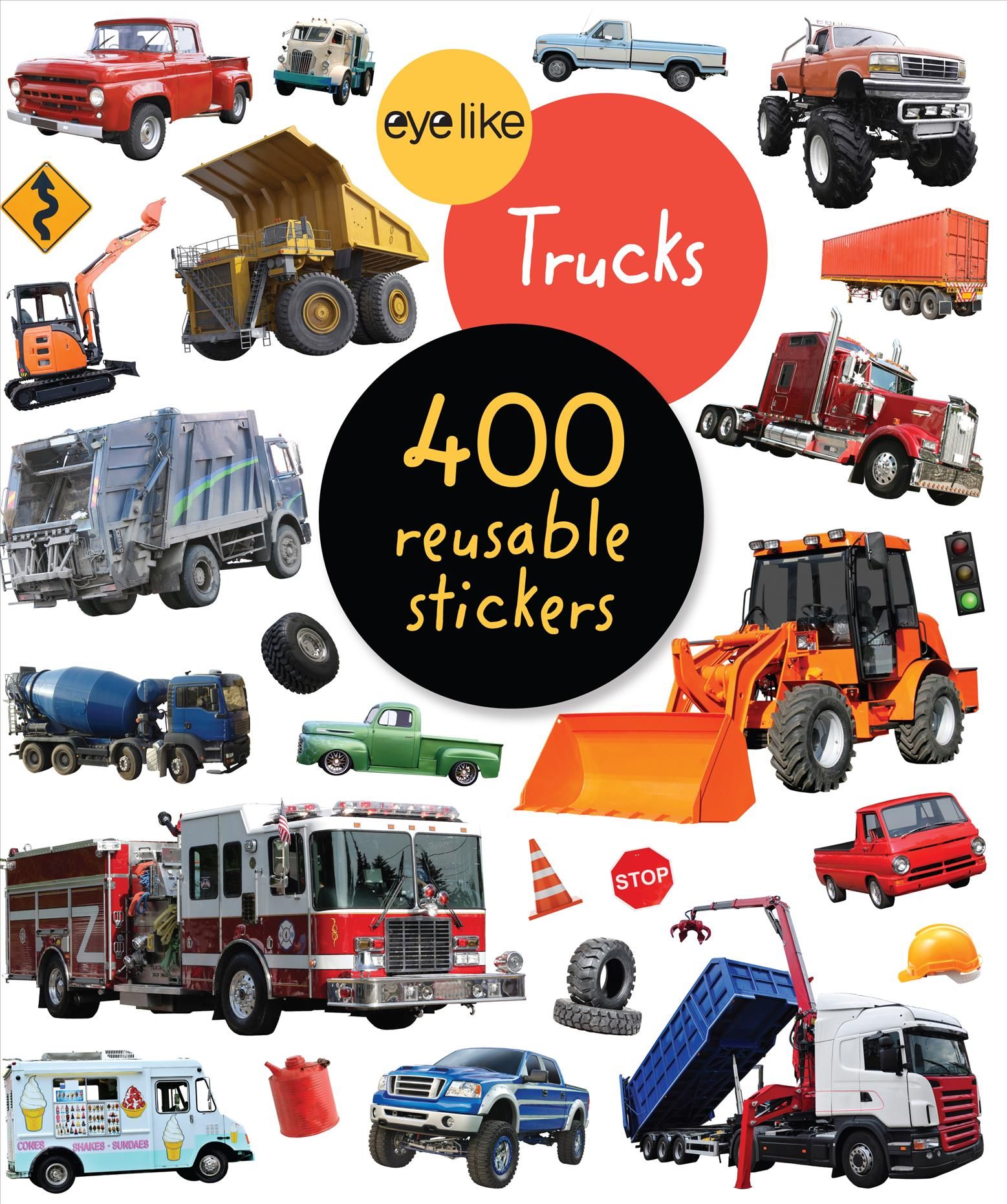 Eyelike Stickers: Trucks By Workman Publishing 9781523506255