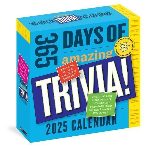 365 Days of Amazing Trivia Page-A-Day¬ Calendar 2025 9781523524921