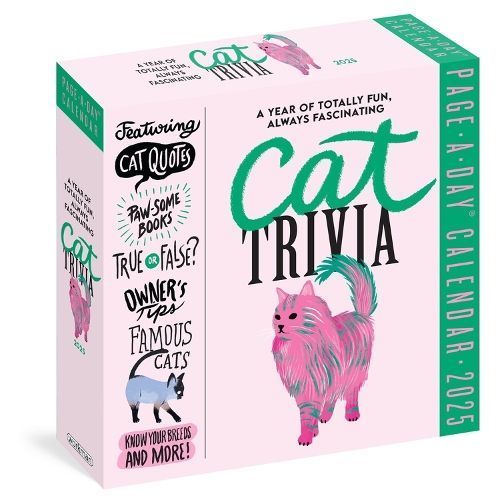 Cat Trivia Page-A-Day¬ Calendar 2025 By Workman Calendars (Calendar)