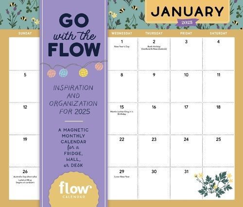 Go With the Flow: Inspiration and Organization for 2025 9781523526420
