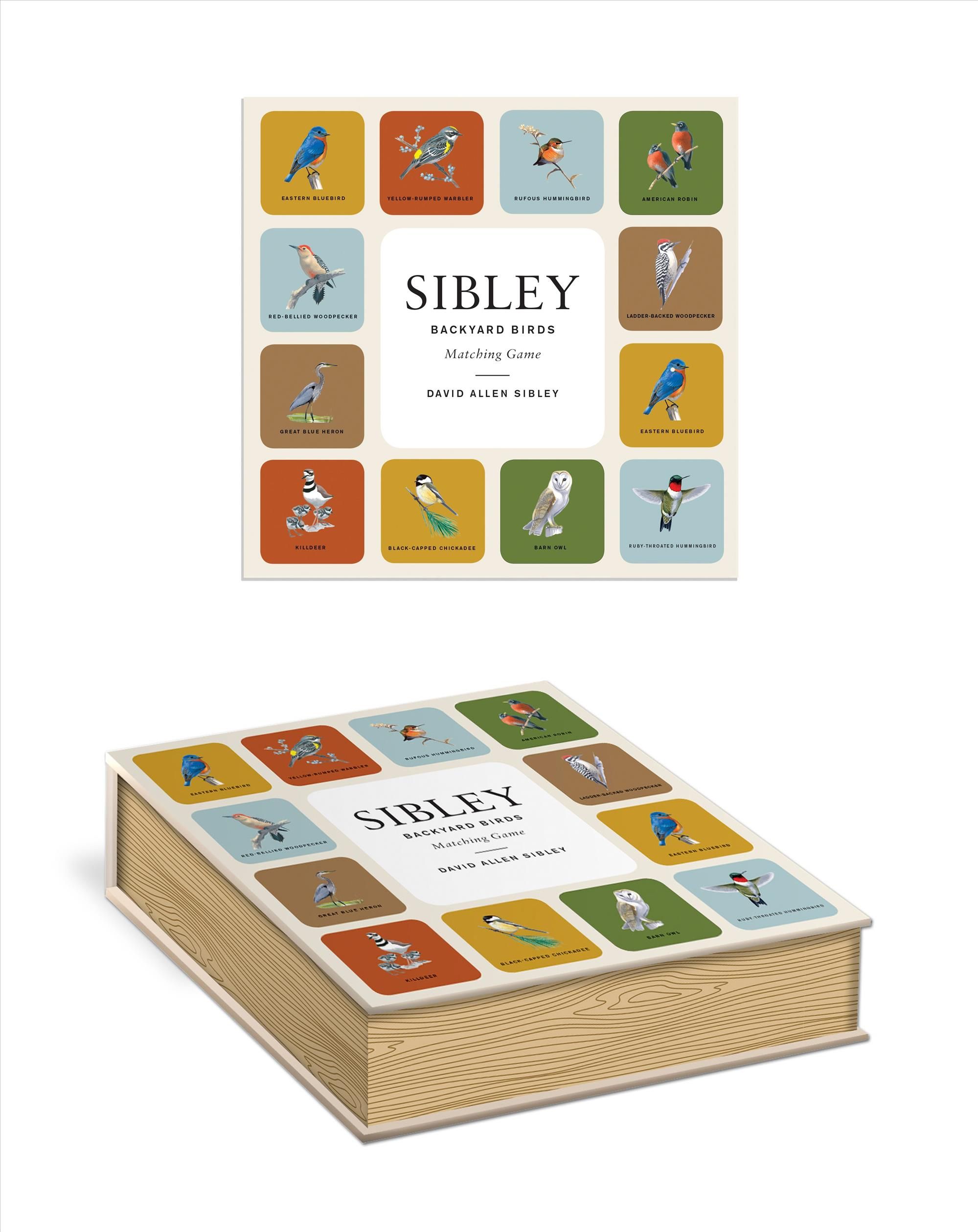 Sibley Backyard Birds Matching Game By David Allen Sibley