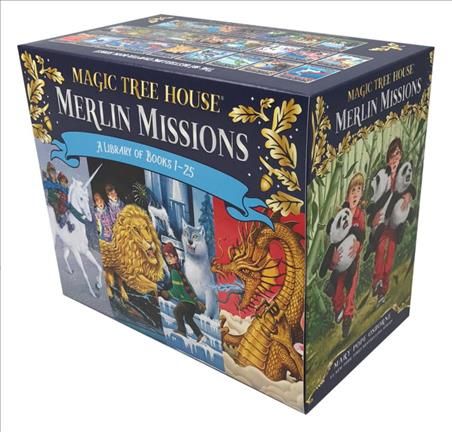 Magic Tree House Merlin Missions. 1-25 By Mary Pope Osborne (Cards)